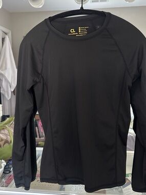 Calvin Klein Men’s Black Long Sleeve Performance Shirt